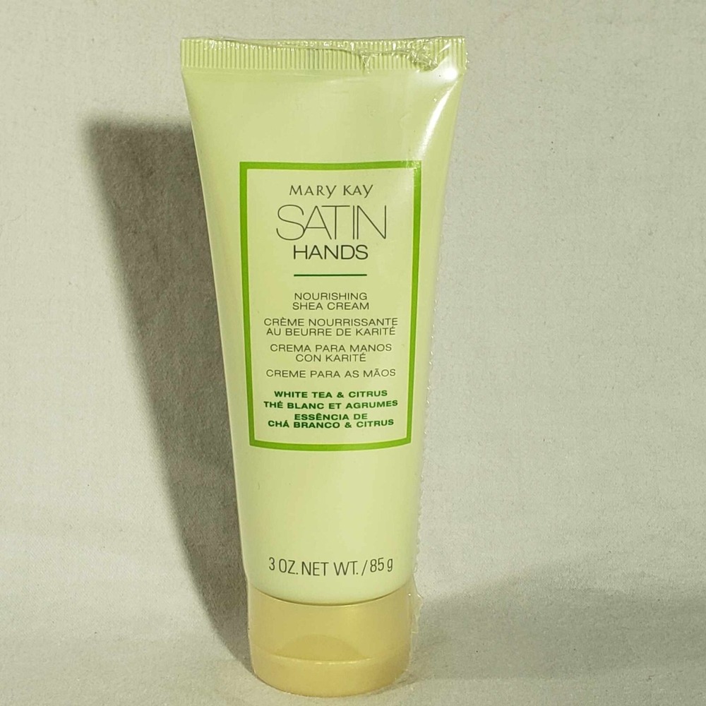 Mary Kay Satin Hands Nourishing Shea Cream White Tea & Citrus 3oz - Favorite!